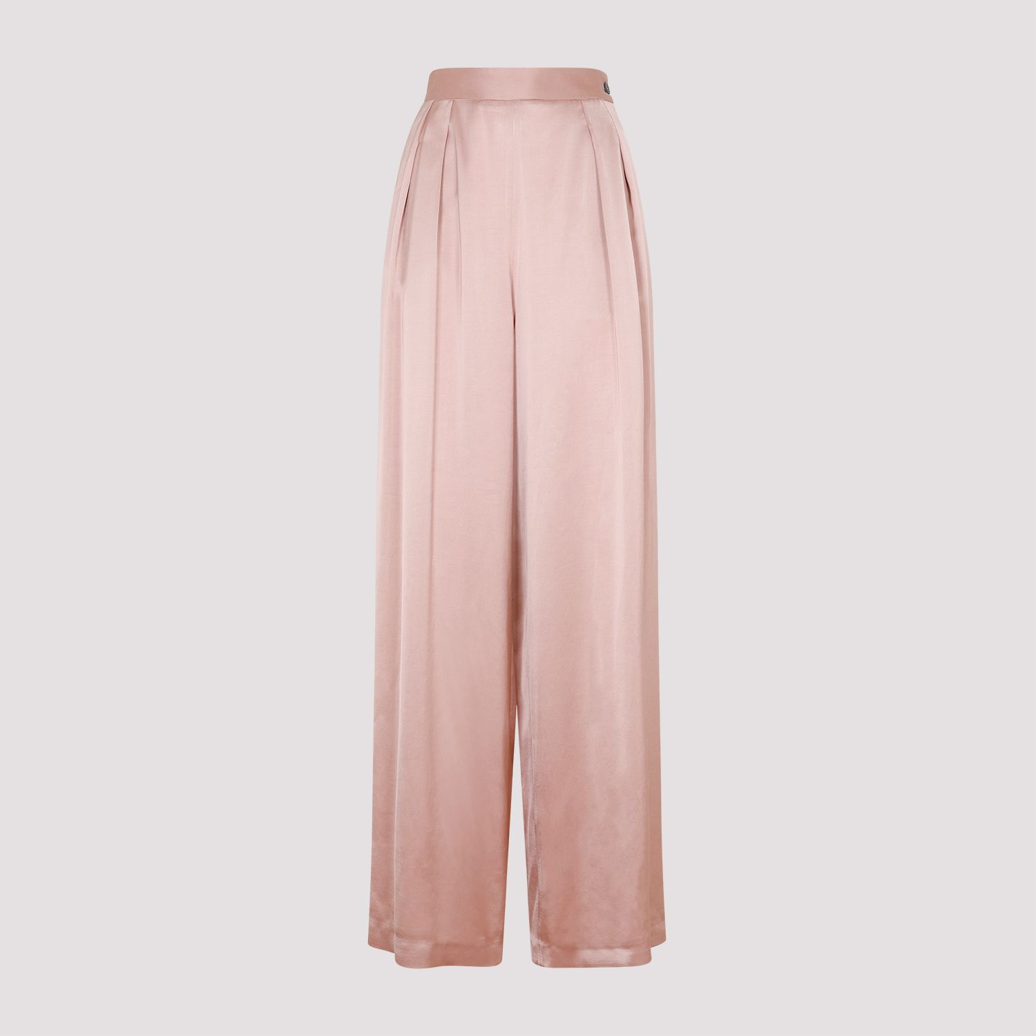 FABIANA FILIPPI  Pantaloni Eleganti Alti in Misto Lana Rosa & Viola Fabiana Filippi Vendita Calda