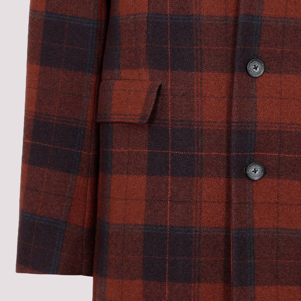 PAUL SMITH  Soprabito di Lana Rosso da Uomo Paul Smith In Linea