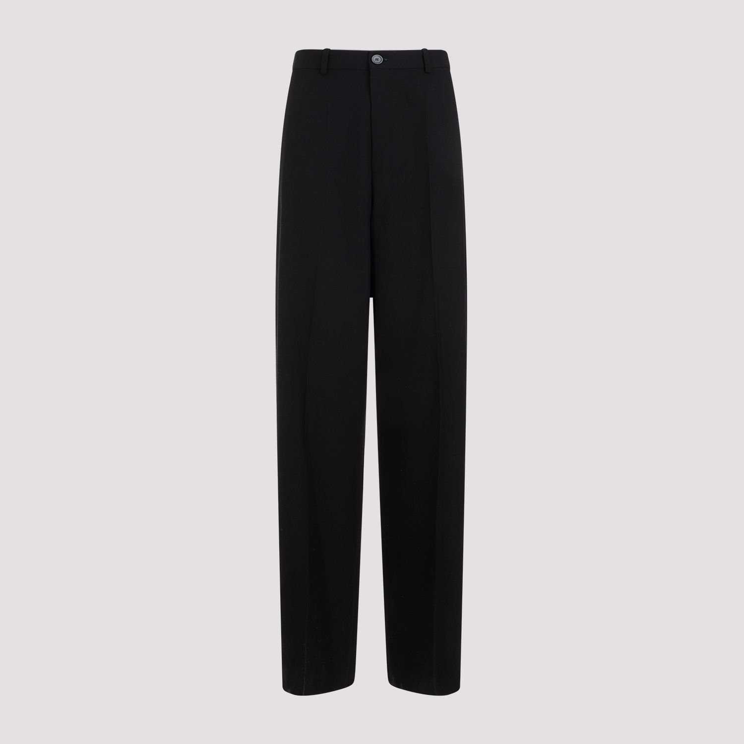 BALENCIAGA  Pantaloni di Lana Neri Balenciaga Uomo Nuovo