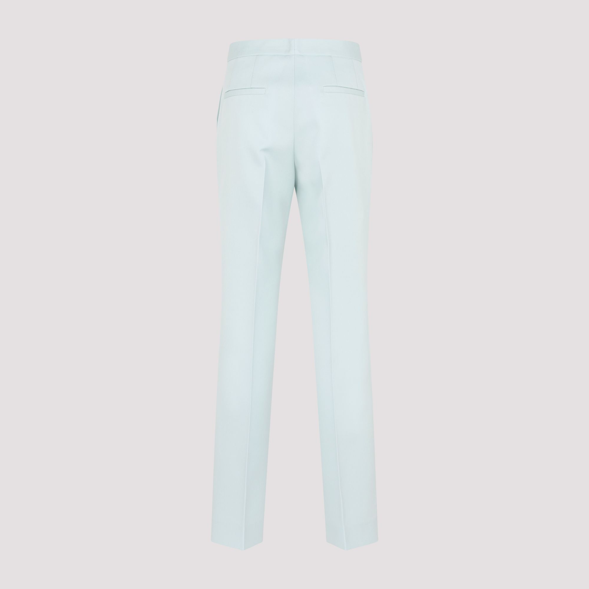 JIL SANDER  Pantaloni Eleganti di Lana Blu Jil Sander - Donna Saldi