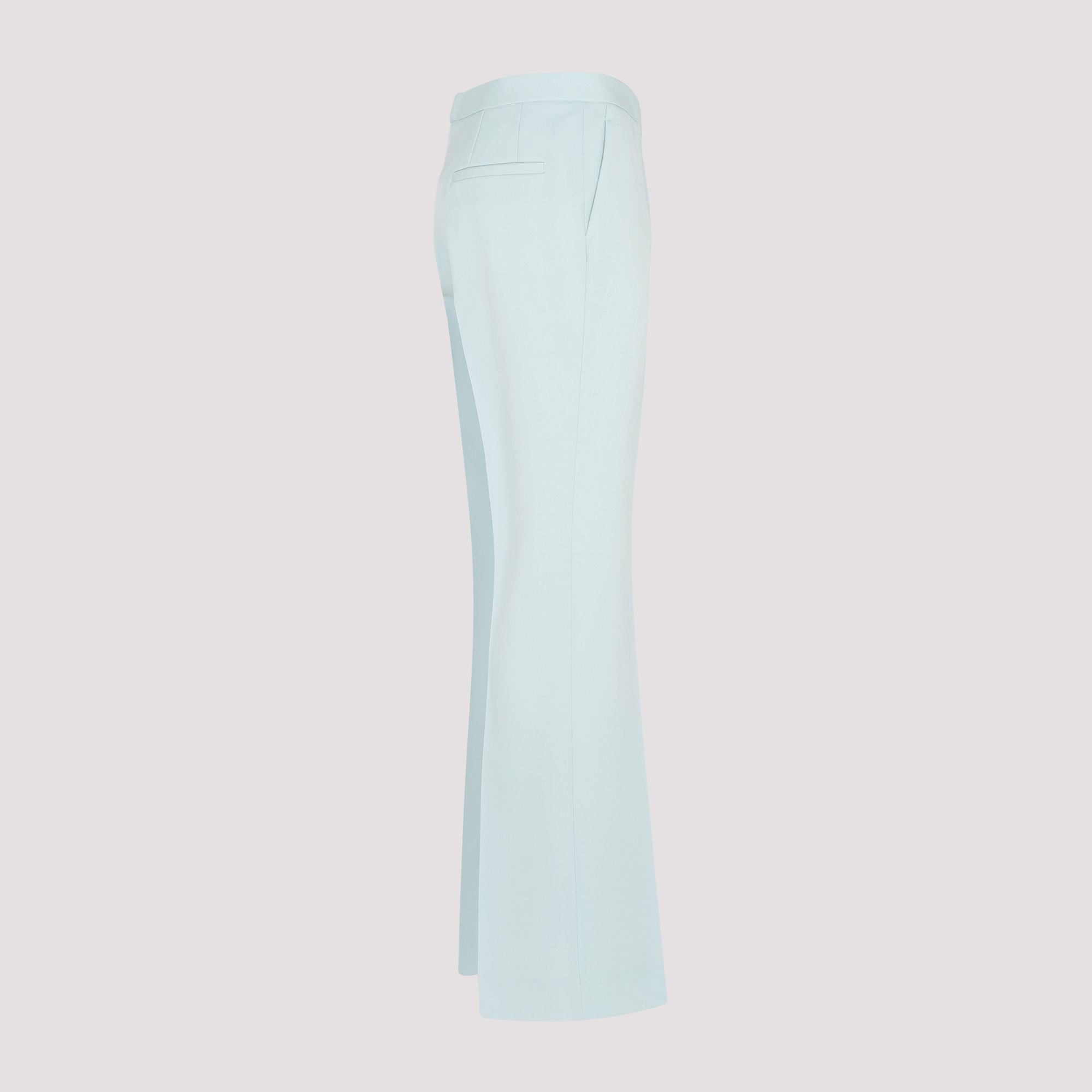 JIL SANDER  Pantaloni Eleganti di Lana Blu Jil Sander - Donna Saldi