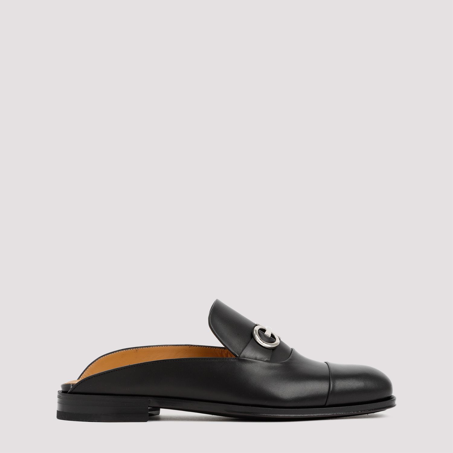 SALVATORE FERRAGAMO  Stivaletti Neri in Vitello Salvatore Ferragamo Uomo Moda