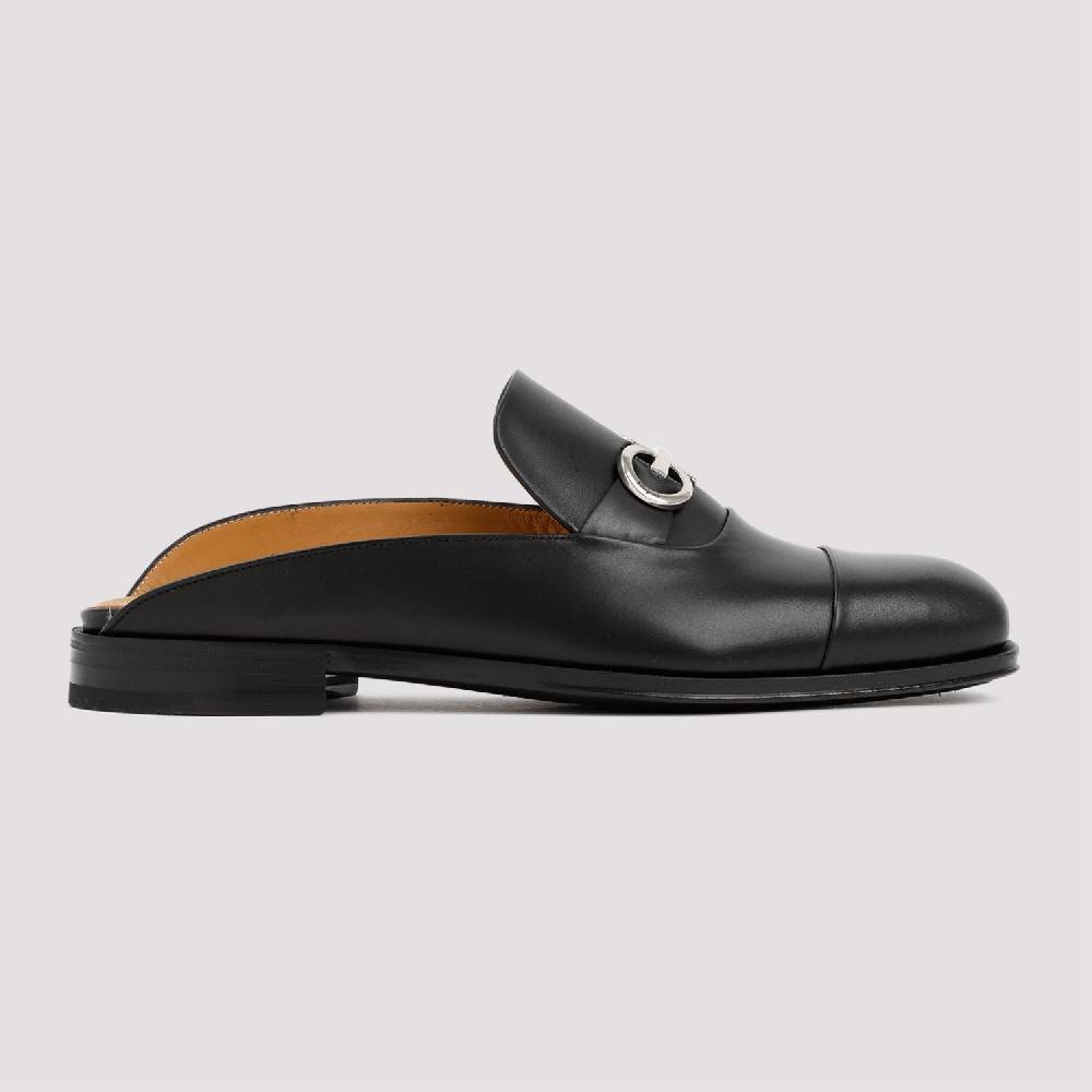 SALVATORE FERRAGAMO  Stivaletti Neri in Vitello Salvatore Ferragamo Uomo Moda