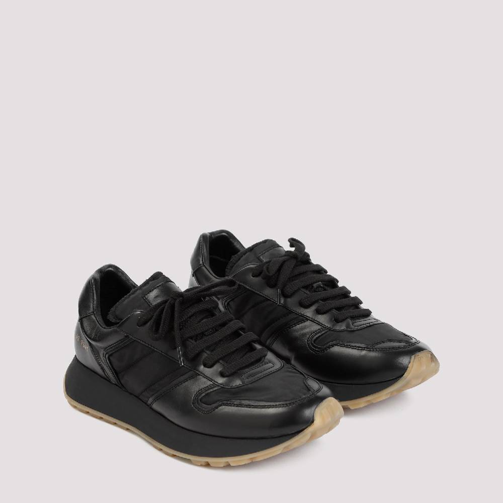 COMMON PROJECTS  Sneakers Uomo COMMON PROJECTS Pelle Nera Modello Track Nuovo