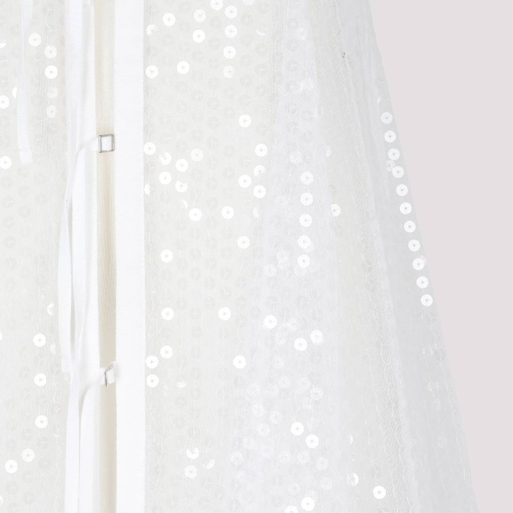 JACQUEMUS  Abito A-Line in Pizzo Bianco Dentelle di Jacquemus Online