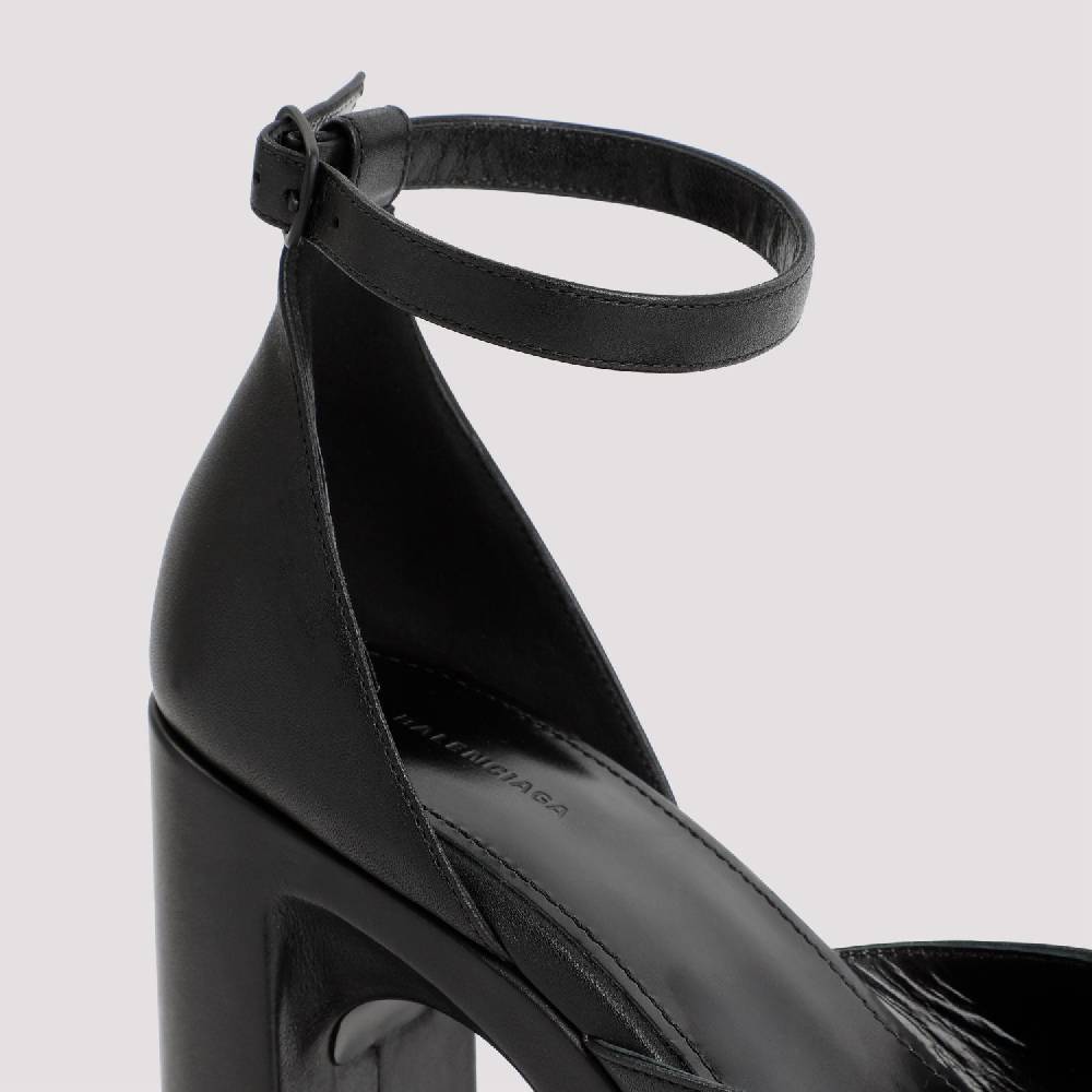 BALENCIAGA  Sandali con Tacco e Plateau Nero Balenciaga 16cm In Vendita