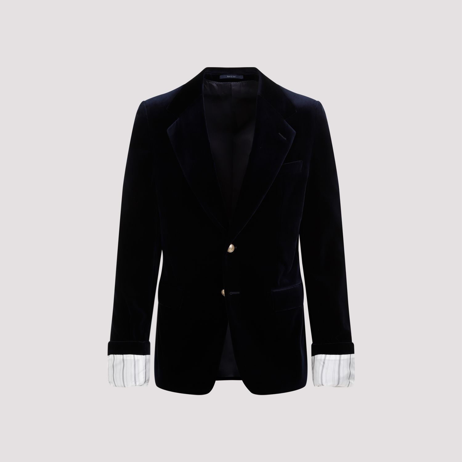 GUCCI  Giacca in Velluto Cotone Blu GUCCI Caspian Uomo Offerte