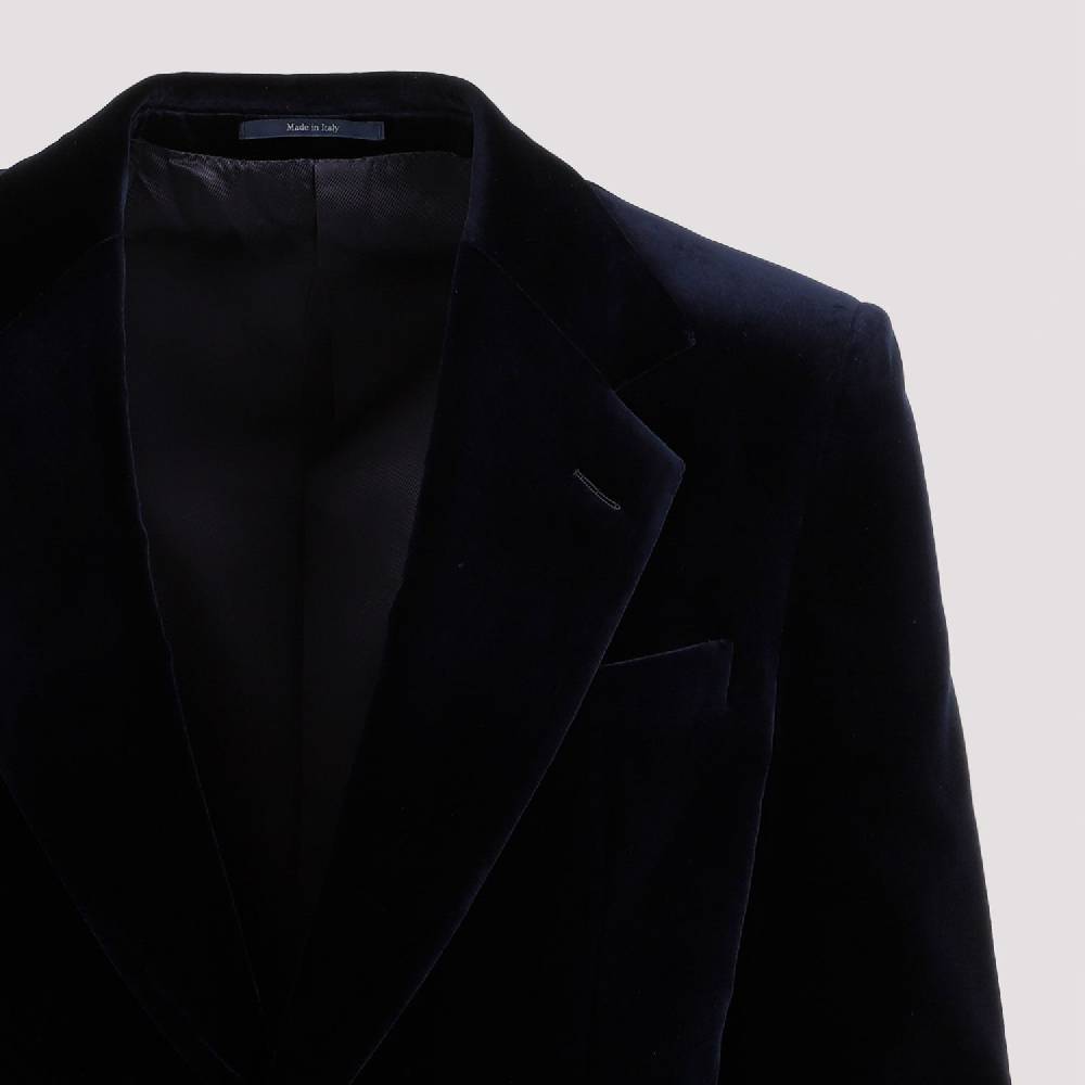 GUCCI  Giacca in Velluto Cotone Blu GUCCI Caspian Uomo Offerte