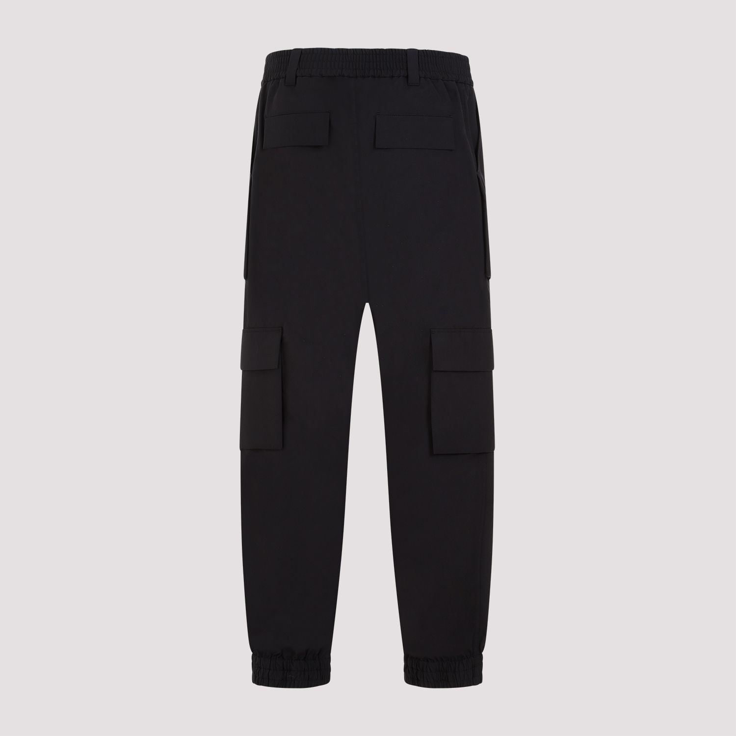 ALEXANDER MCQUEEN  Pantaloni Cargo Neri in Cotone da Uomo Alexander McQueen Hotsell