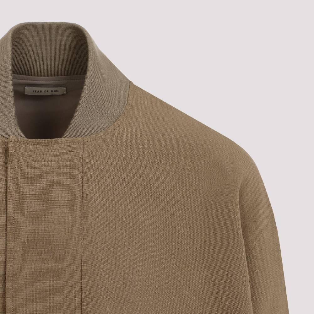 FEAR OF GOD  Bomber Uomo Lana Marrone Fear of God Offerta temporanea