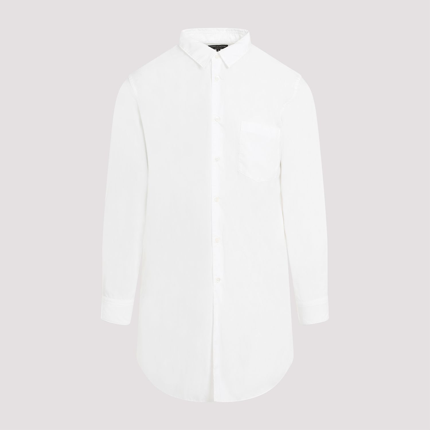COMME DES GARÇONS  Camicia Bianca Classica in Cotone Comme des Garçons Uomo Negozi Online