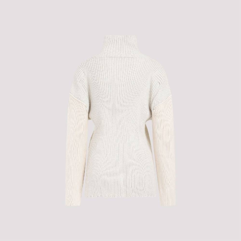 THE ROW  Maglia Costina in Cotone e Cashmere The Row - Nudo Affare Del Giorno