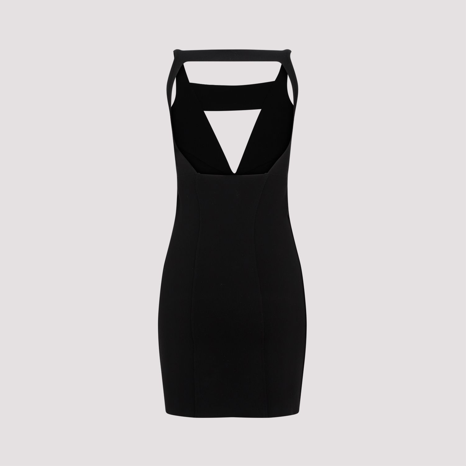 RICK OWENS  Abito Mini Maglia Nero Senza Schiena Rick Owens - Mix di Viscosa Novità