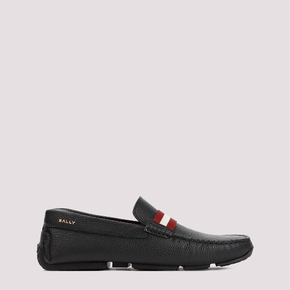 BALLY  Mocassini da Uomo in Vitello Nero Grana Bally Offerta