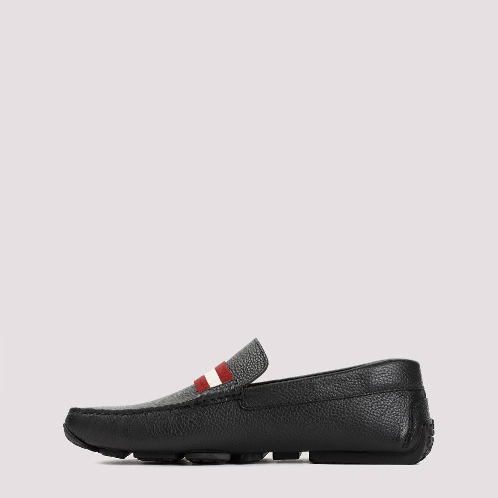 BALLY  Mocassini da Uomo in Vitello Nero Grana Bally Offerta