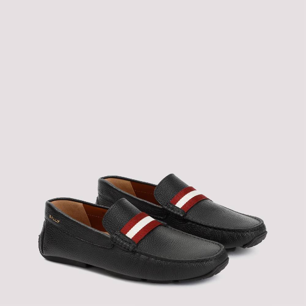 BALLY  Mocassini da Uomo in Vitello Nero Grana Bally Offerta