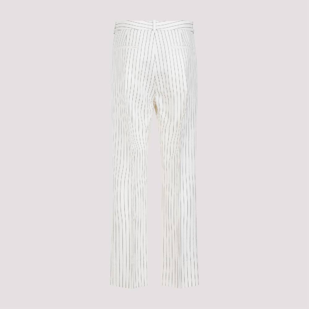 TOM FORD  Pantaloni a Righe con Vita Alta TOM FORD - Tonalità Nude & Neutre Online