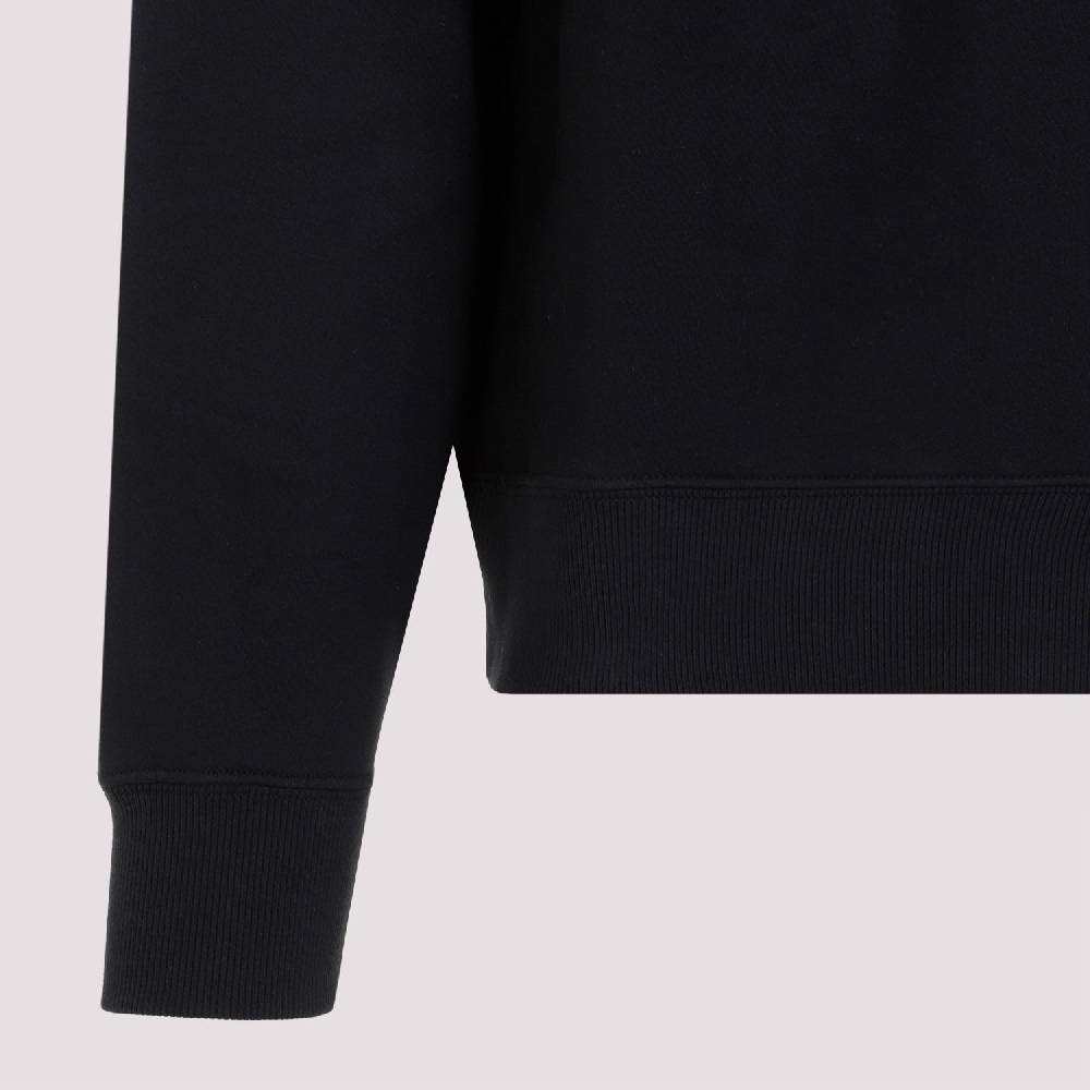 JIL SANDER  Felpa di Cotone Nera Uomo JIL SANDER Vendita Calda