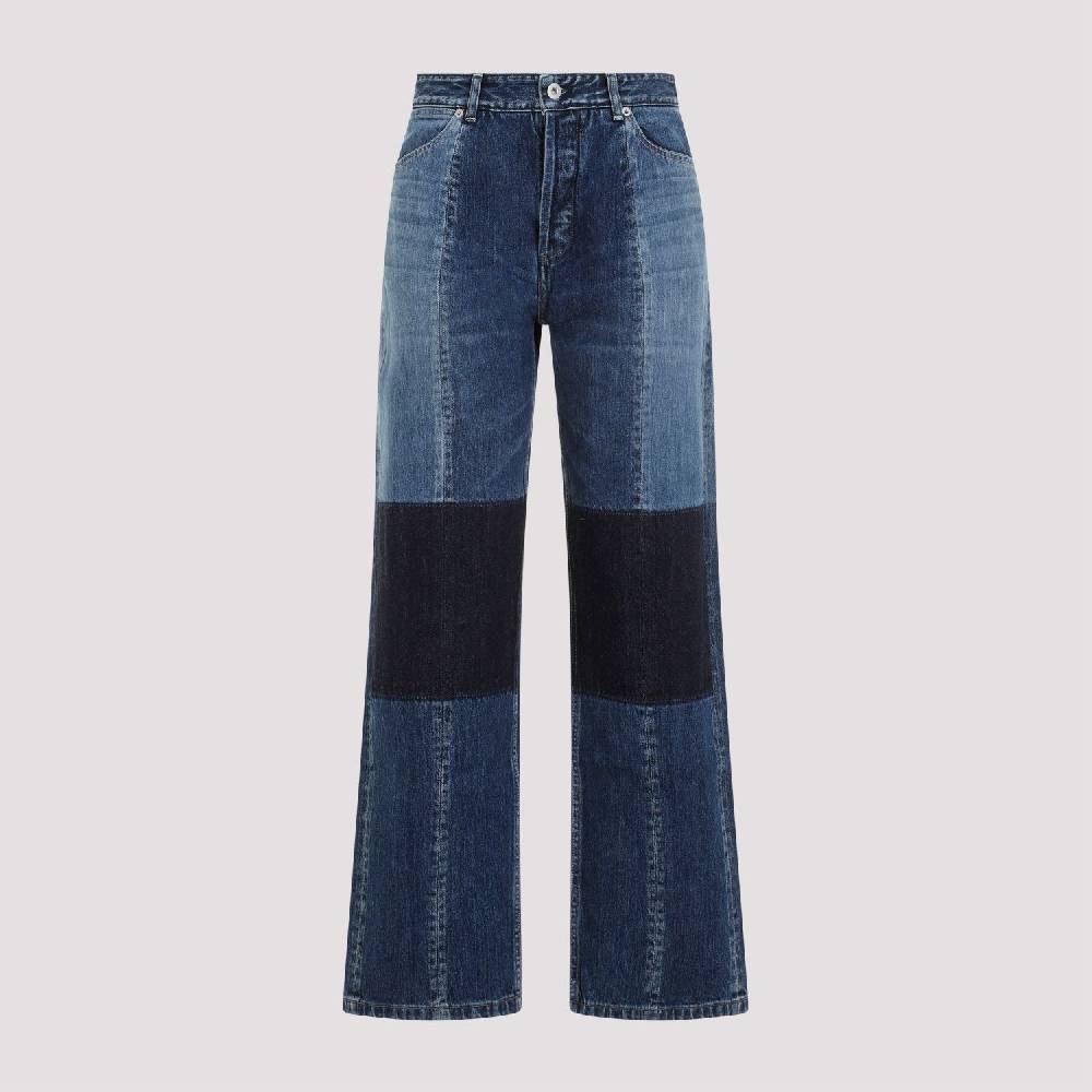 JIL SANDER  Jeans Rilassati Cotone Blu Cobalto Jil Sander - Donna Vendita Economica