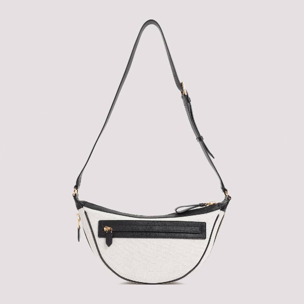 TOM FORD  Borsa Tracolla Nera in Tela Tom Ford Nuova