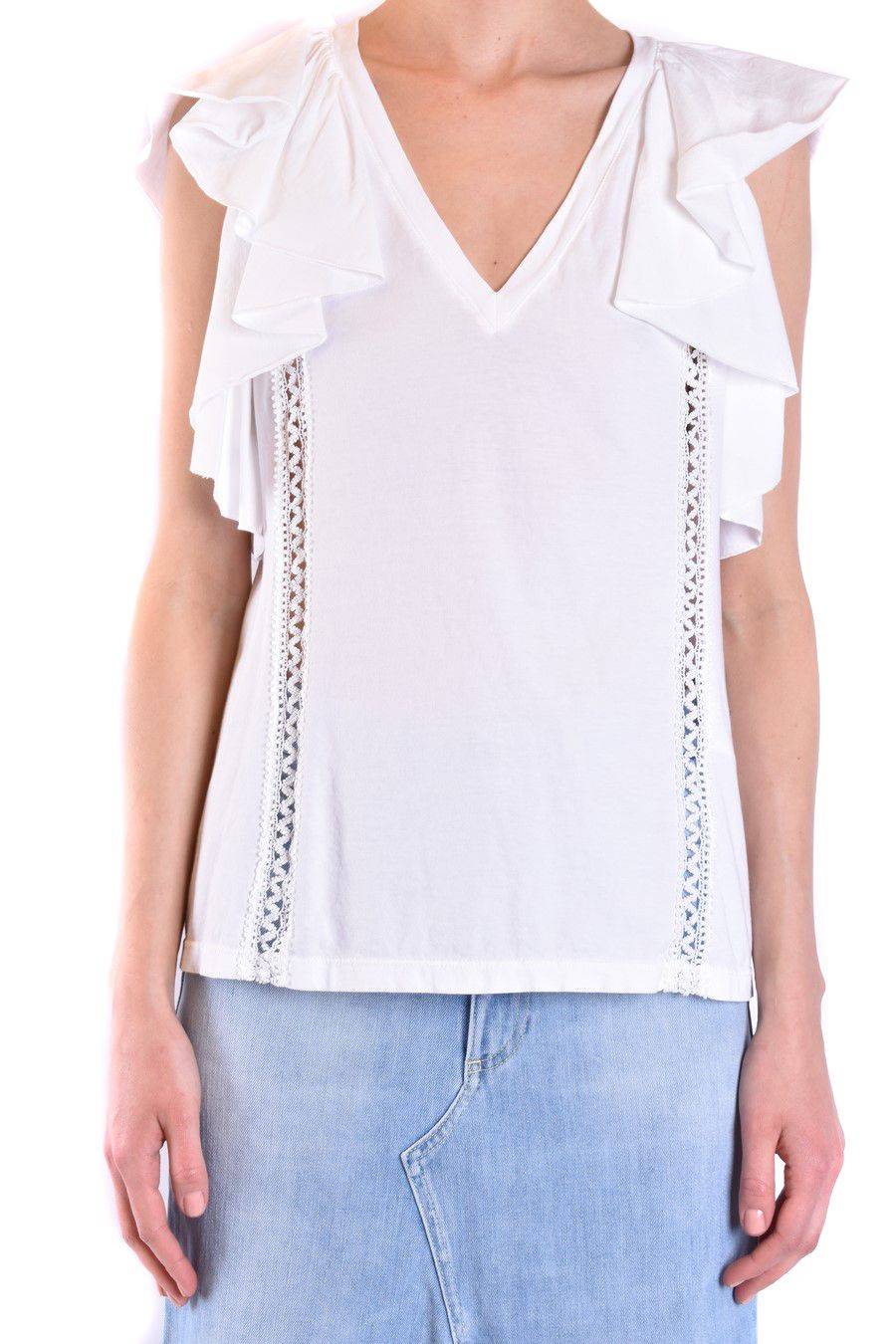 DONDUP  Top Bianco in Cotone DONDUP per Donne Vendita