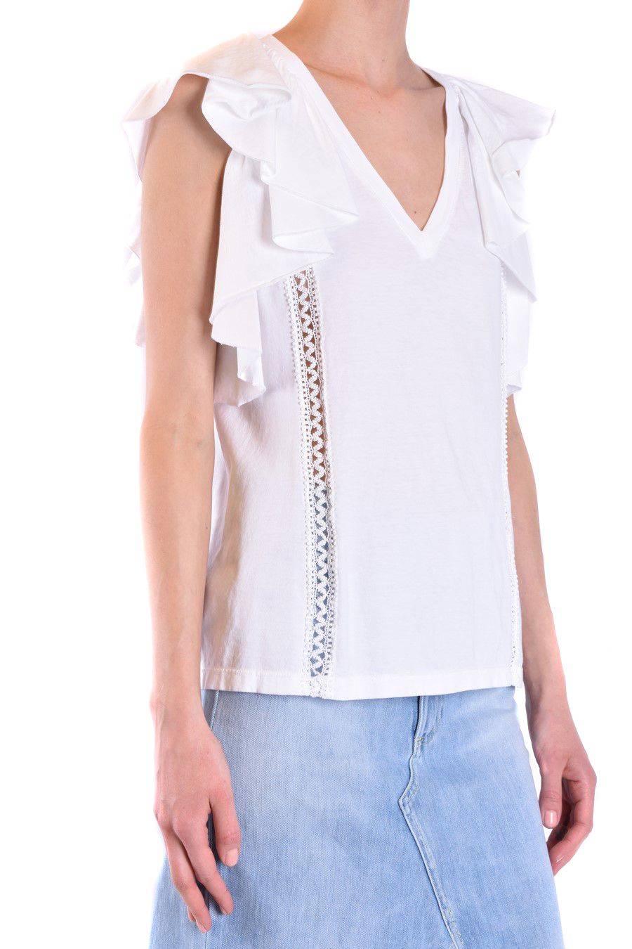 DONDUP  Top Bianco in Cotone DONDUP per Donne Vendita