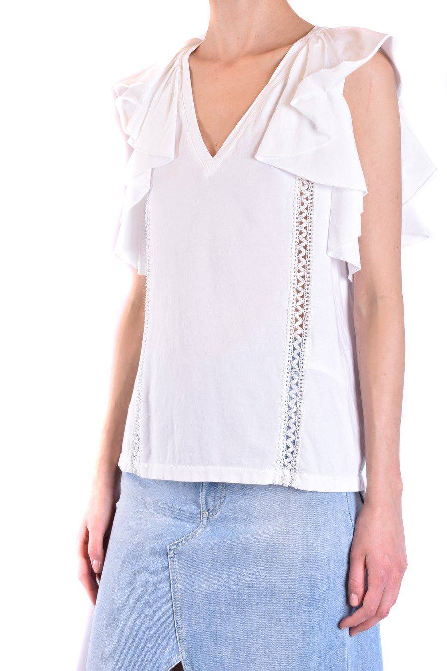 DONDUP  Top Bianco in Cotone DONDUP per Donne Vendita