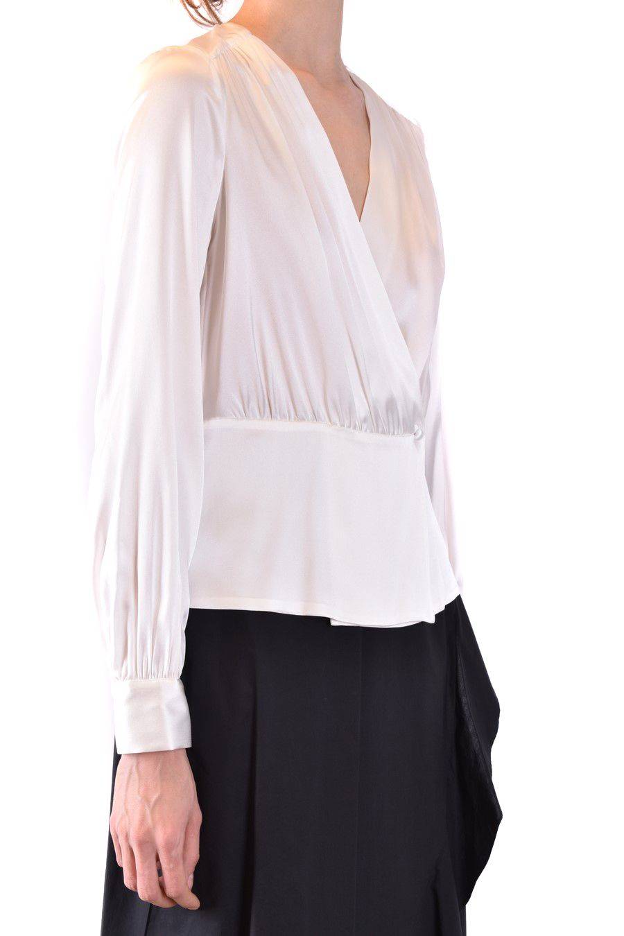 PINKO  Camicia Comfort Fit di Seta Bianca PINKO per Donna Pezzi Unici