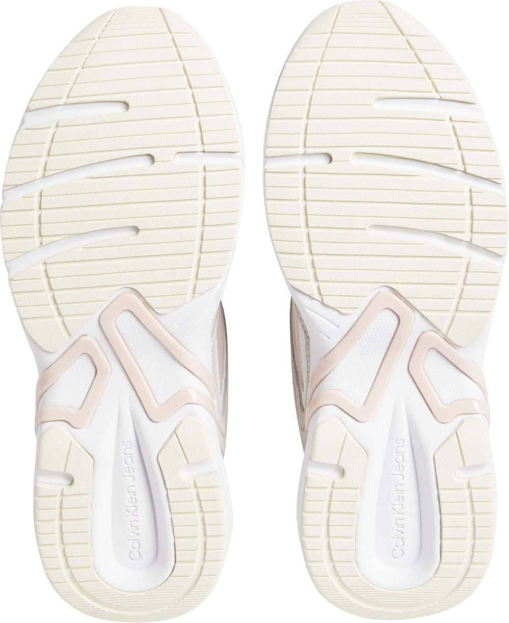 CALVIN KLEIN  Sneakers Donna Calvin Klein Rosa in Poliestere Sottocosto