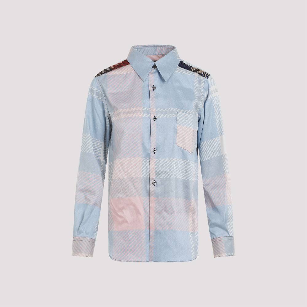 COMME DES GARÇONS  Camicia Tartan Multicolore Comme Des Garçons in Poliestere Negozio