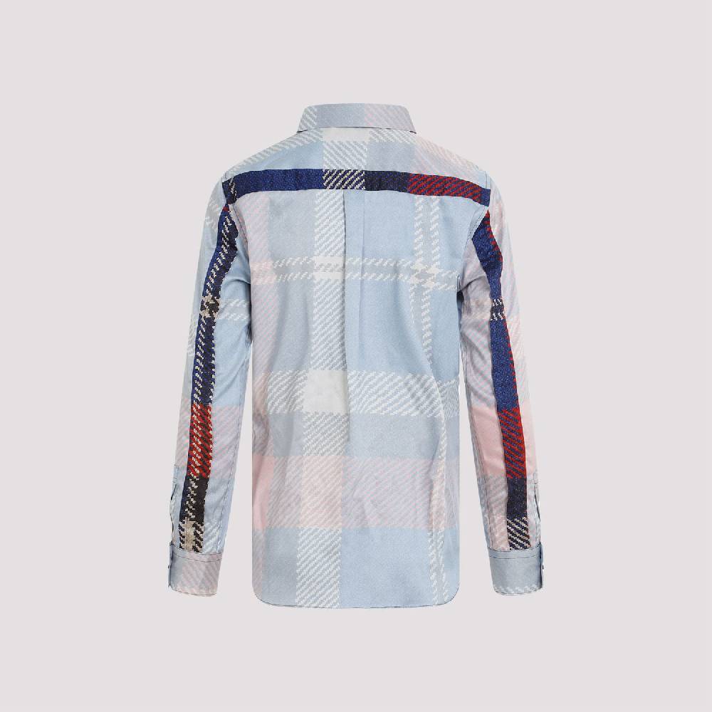 COMME DES GARÇONS  Camicia Tartan Multicolore Comme Des Garçons in Poliestere Negozio