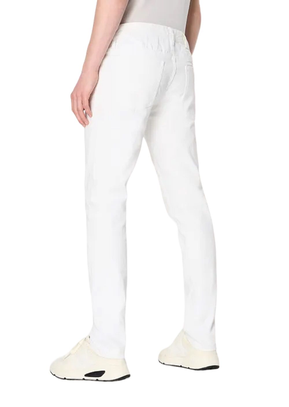 ARMANI EXCHANGE  Jeans Bianchi Elasticizzati da Uomo ARMANI EXCHANGE Moda