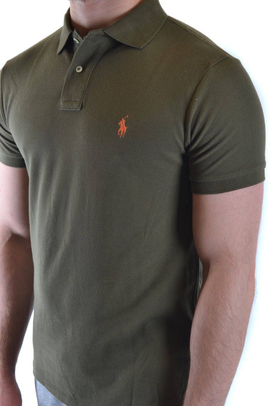 POLO RALPH LAUREN  Polo Verde in Cotone POLO Ralph Lauren da Uomo In Linea