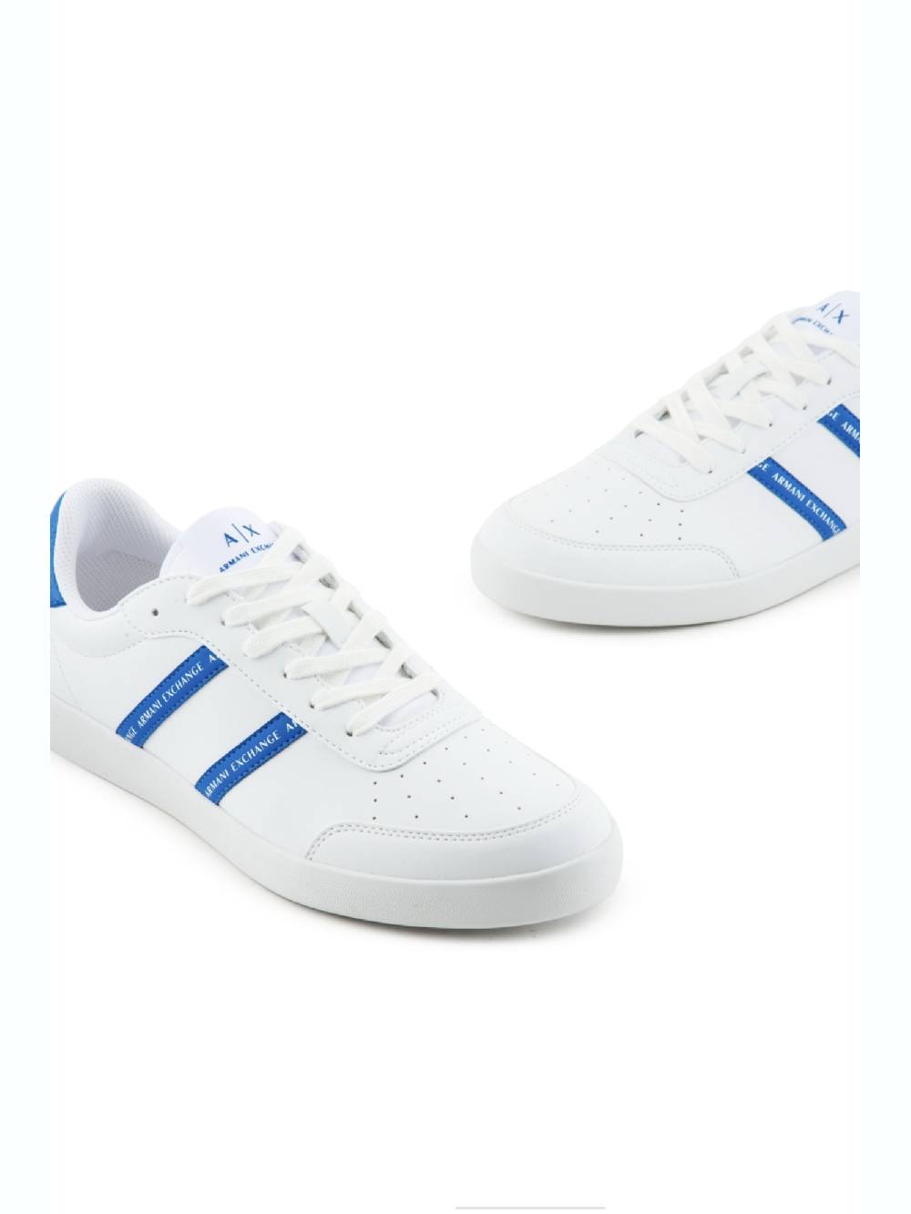 ARMANI EXCHANGE  Sneakers in Pelle Bianca Armani Exchange - Moda Uomo Soddisfazione Garantita