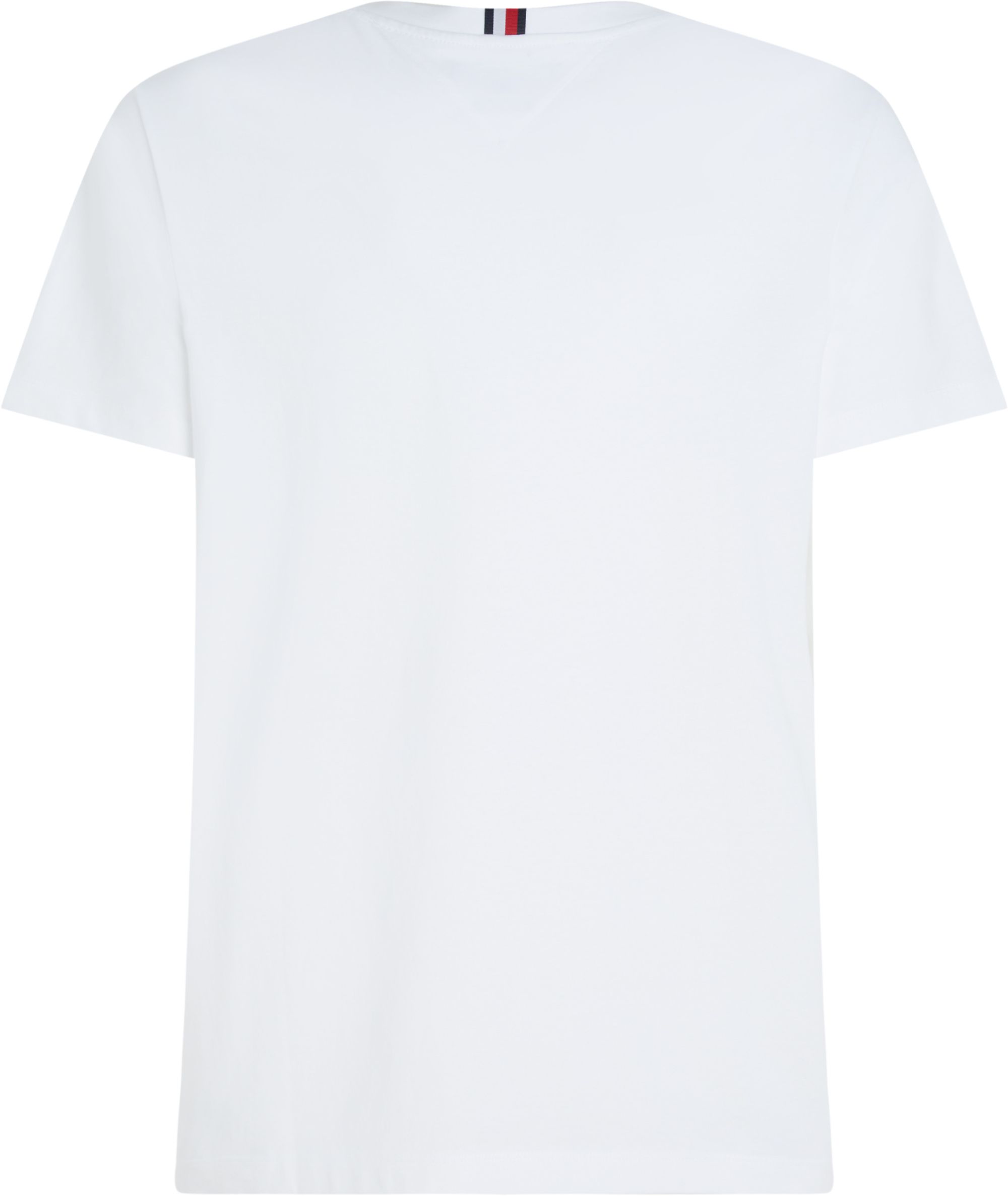 TOMMY HILFIGER  T-Shirt da Uomo Tommy Hilfiger in Cotone Bianco Convenienza