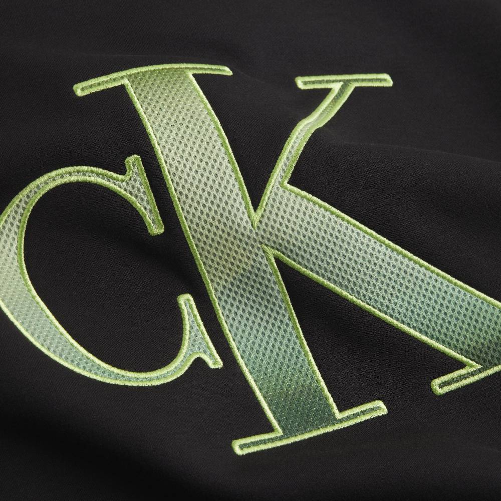 CALVIN KLEIN  Felpa Nera da Uomo Calvin Klein - 100% Poliestere Vendita Calda