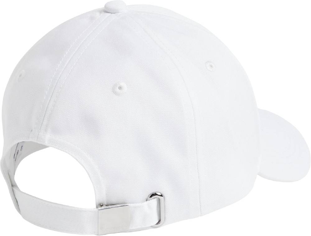 CALVIN KLEIN  Cappello di Cotone Biologico Bianco Calvin Klein - Accessori Donna Vendite Flash