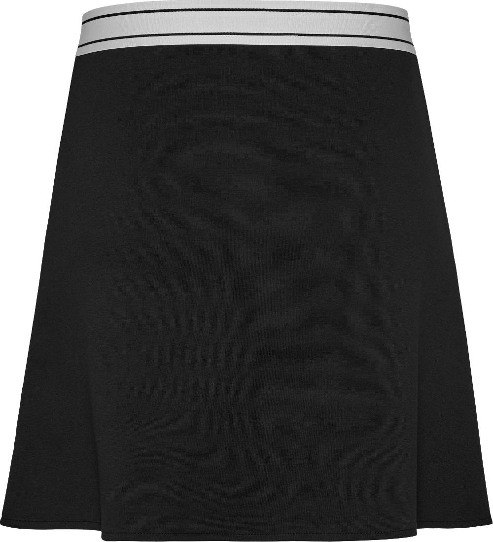 TOMMY JEANS  Gonna Nera Tommy Jeans - Tessuto Elasticizzato Viscosa Donna Negozio