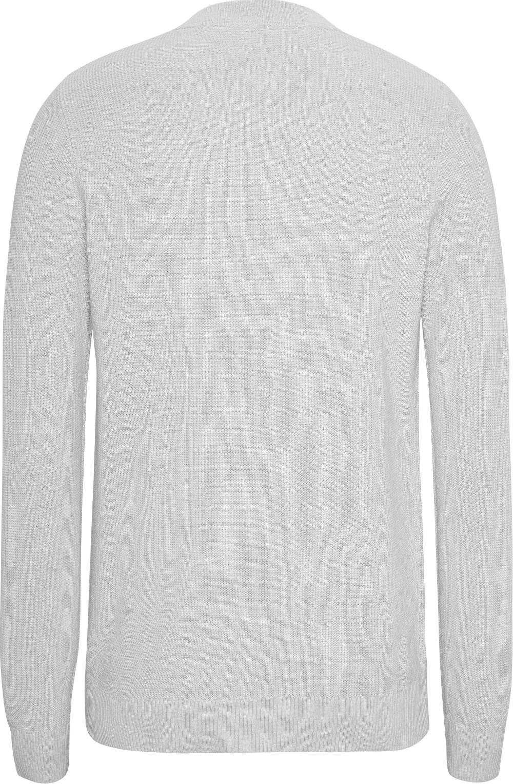 TOMMY JEANS  Felpa Grigia di Cotone Tommy Jeans Uomo In Saldo