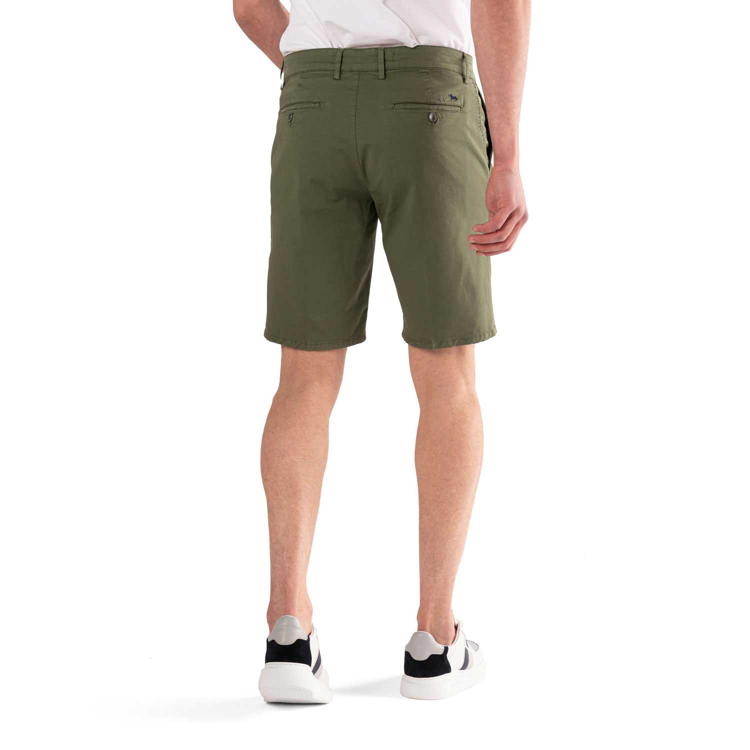 HARMONT & BLAINE  Bermuda Stretch Verde Cotone da Uomo Harmont & Blaine Italy
