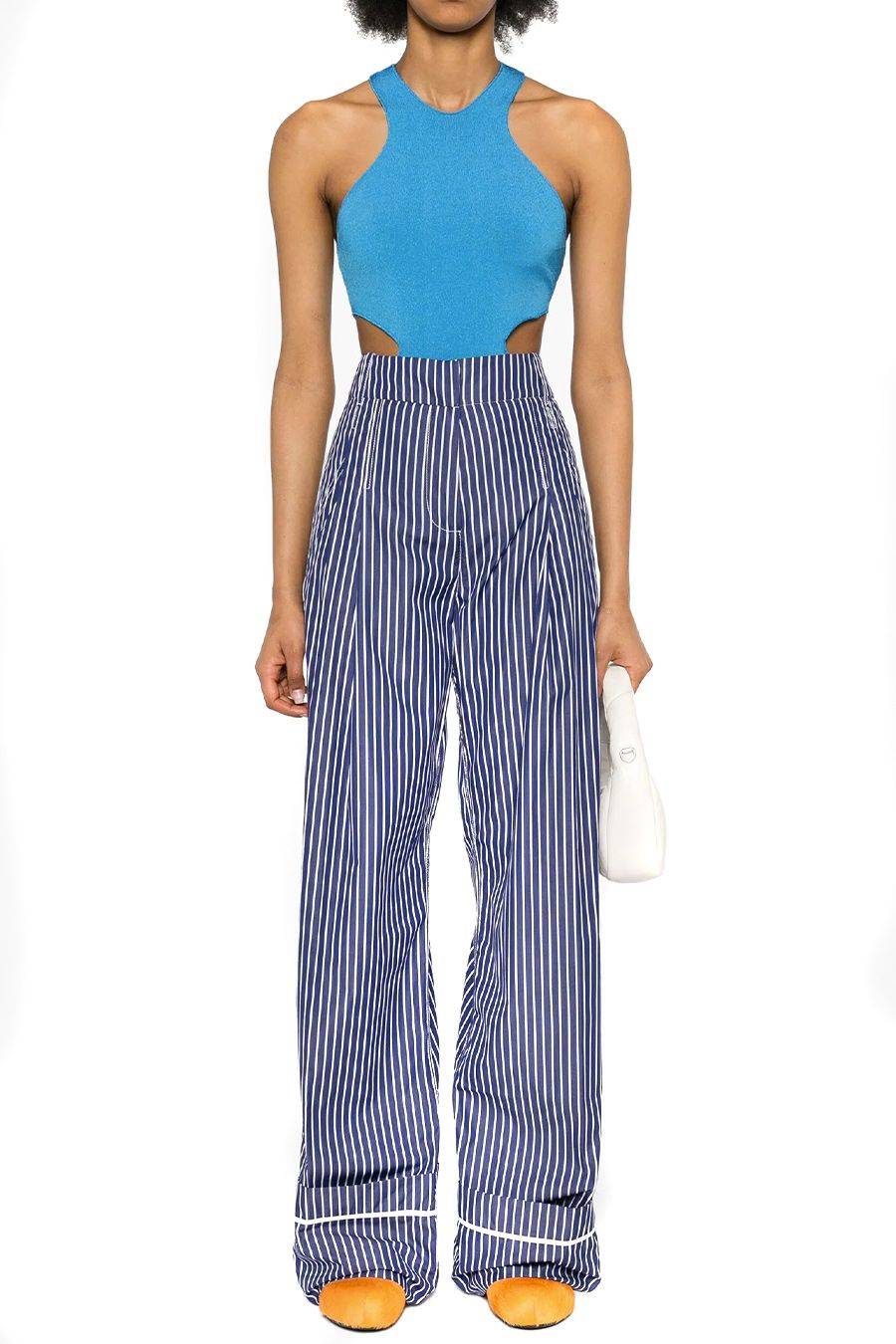 DES PHEMMES  Pantaloni di Seta Multicolori DES PHEMMES per Donna 2025