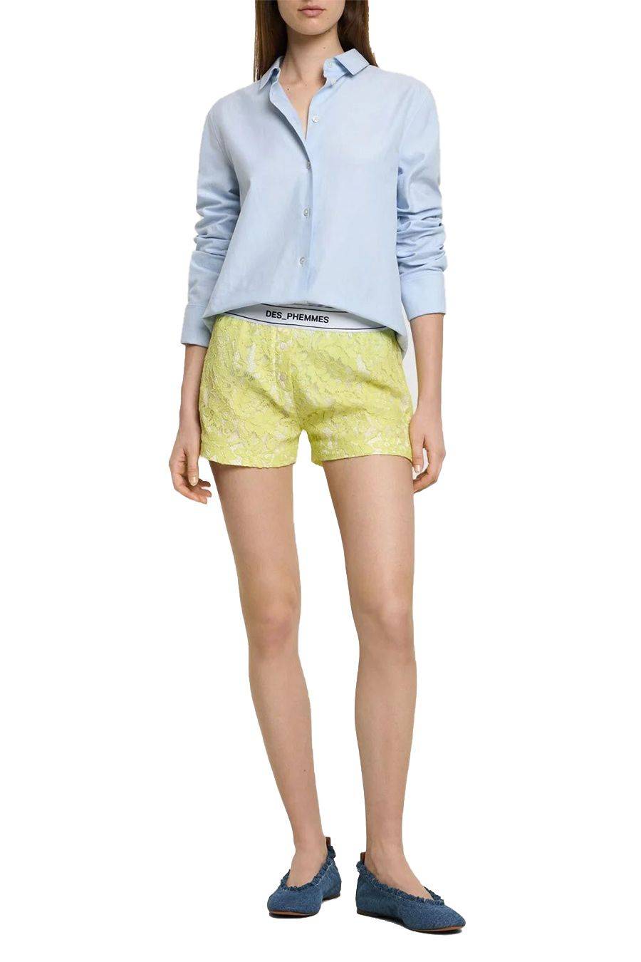 DES PHEMMES  Pantaloni Lime DES PHEMMES per Donne - 100% Poliestere In Linea