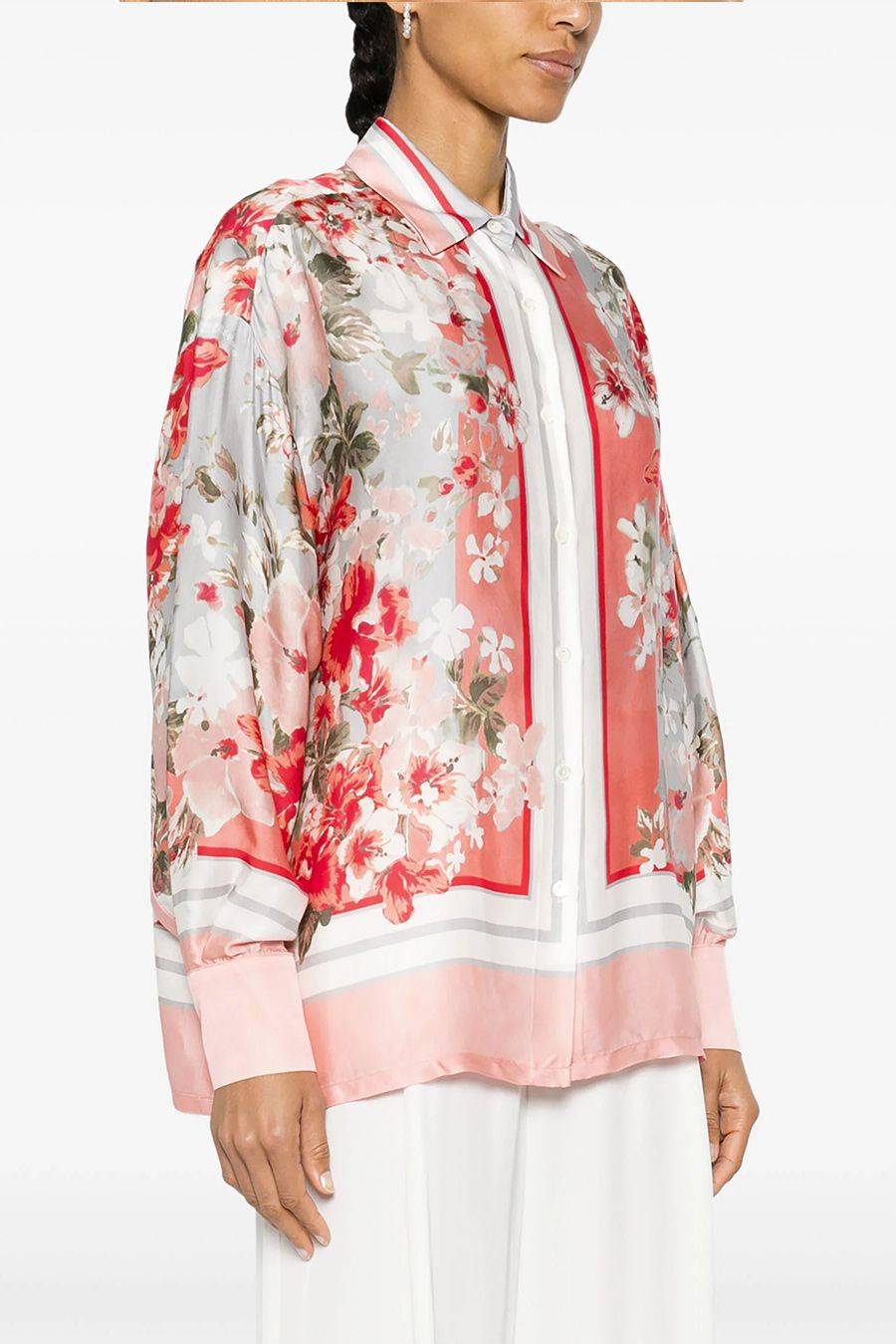 ERMANNO SCERVINO  Camicia Multicolore in Viscosa da Donna Ermanno Scervino Spedizione Gratuita