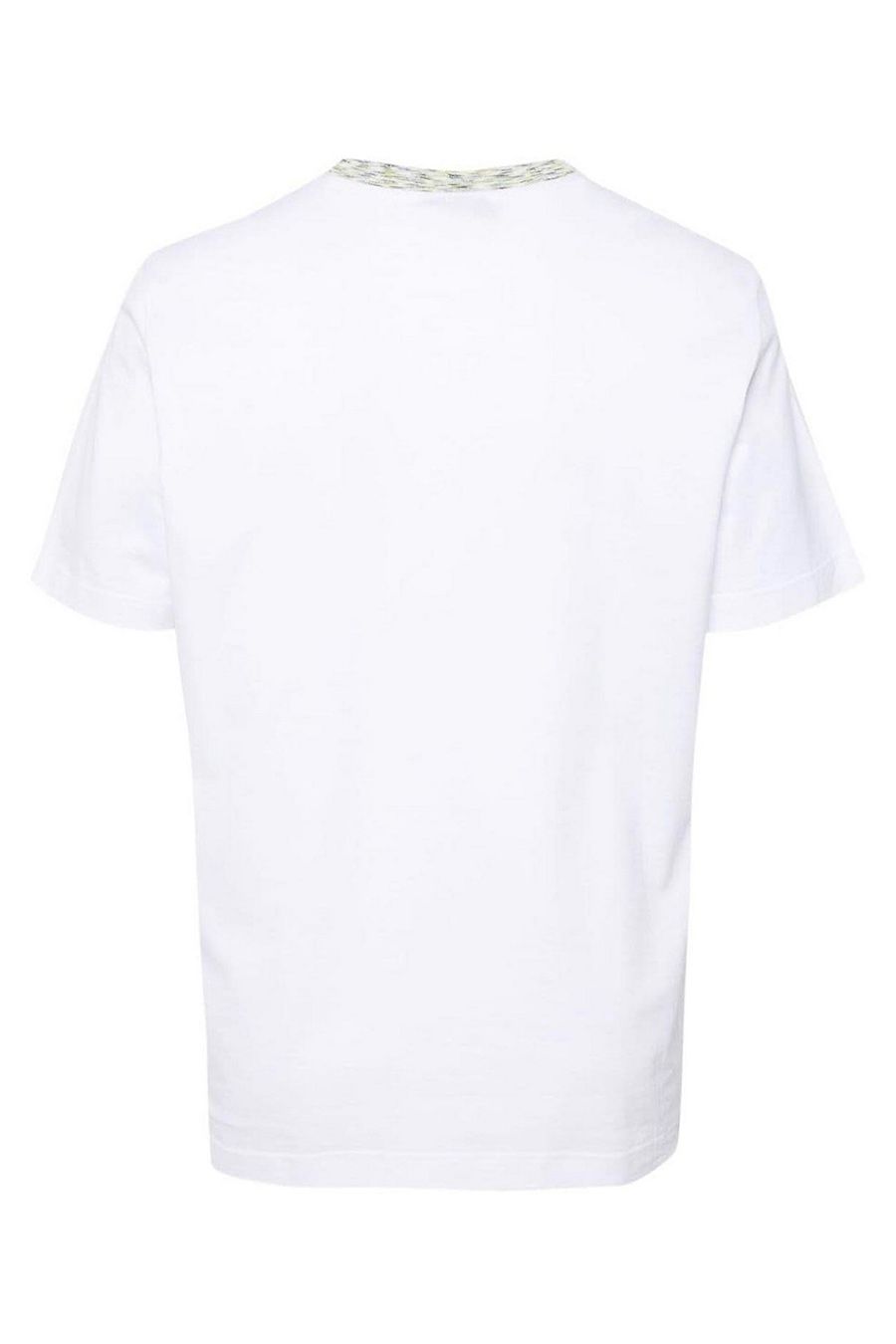 MISSONI  T-Shirt Bianca in Cotone Missoni Uomo UC22SL01-BJ0002-AS01BF Shopping Online