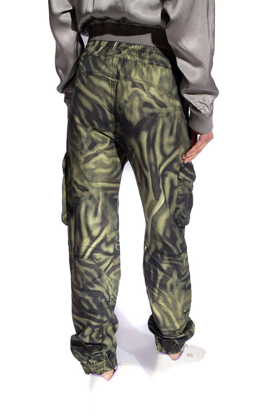DIESEL  Pantaloni Diesel Multicolor in Lyocell per Donna - A12216 0WGAL5AFA Presa