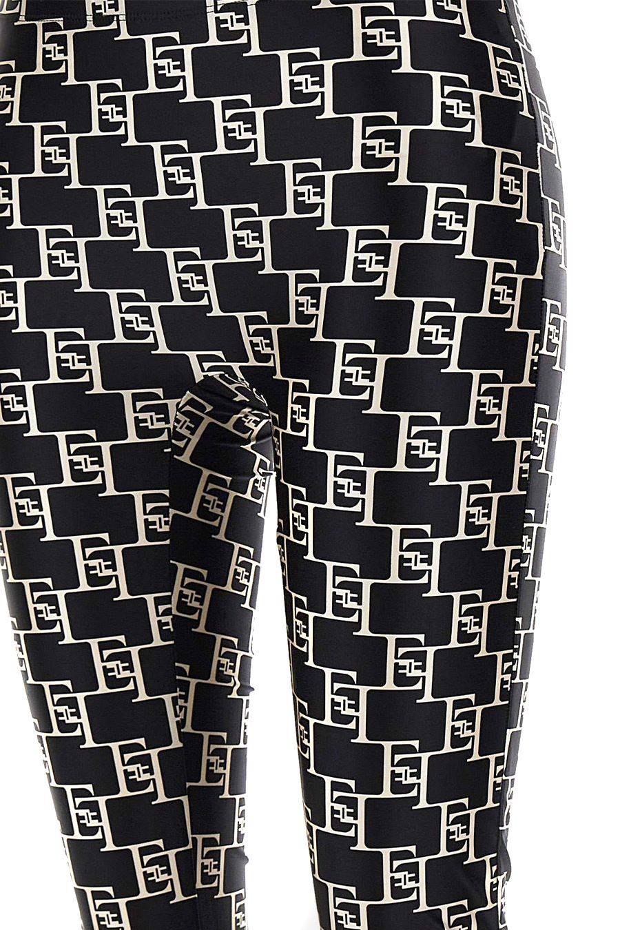 ELISABETTA FRANCHI  Pantaloni Multicolor da Donna Elisabetta Franchi in Poliestere Sconto