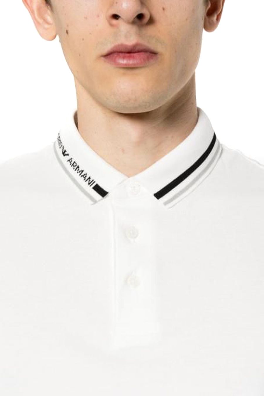 EMPORIO ARMANI  T-Shirt Emporio Armani da Uomo in Cotone Avorio Hotsell