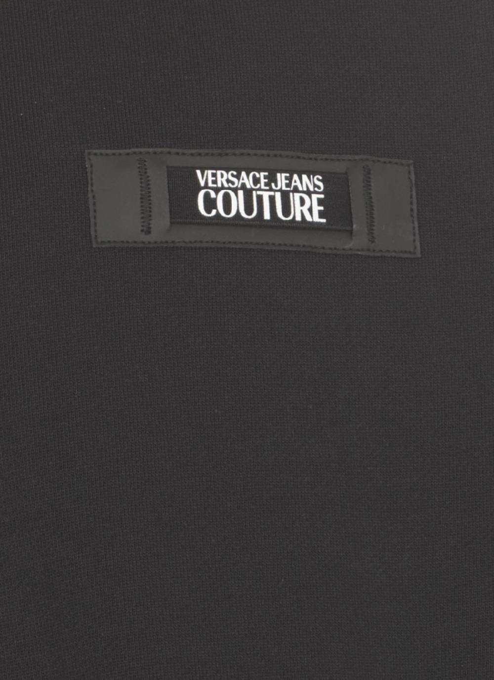VERSACE JEANS COUTURE  Felpa Versace Jeans Couture in Cotone Nero Uomo I Più Venduti