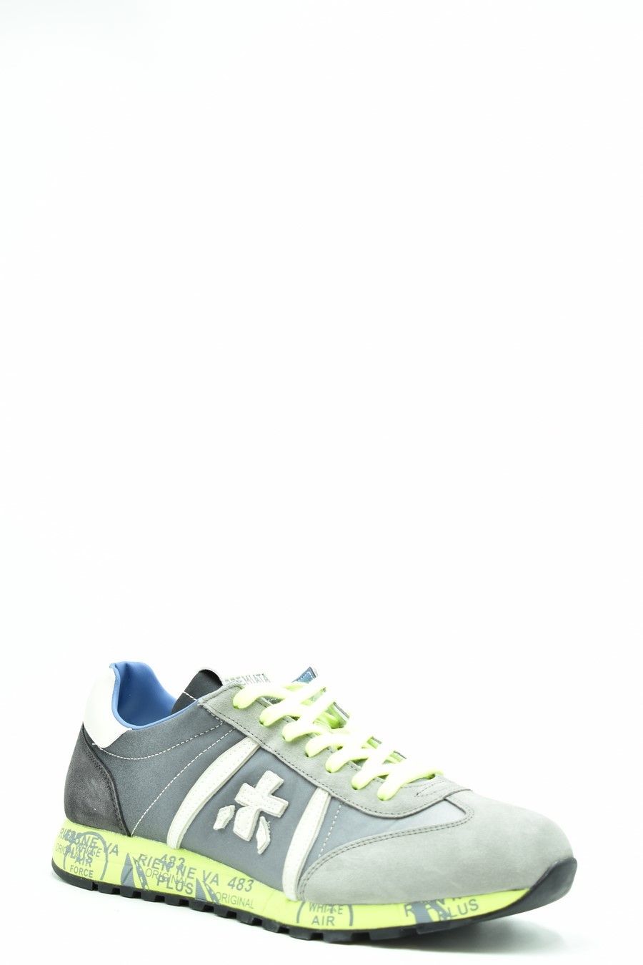 PREMIATA  Sneakers di Pelle Multicolore Premiata Lucy per Uomo Vendite Flash