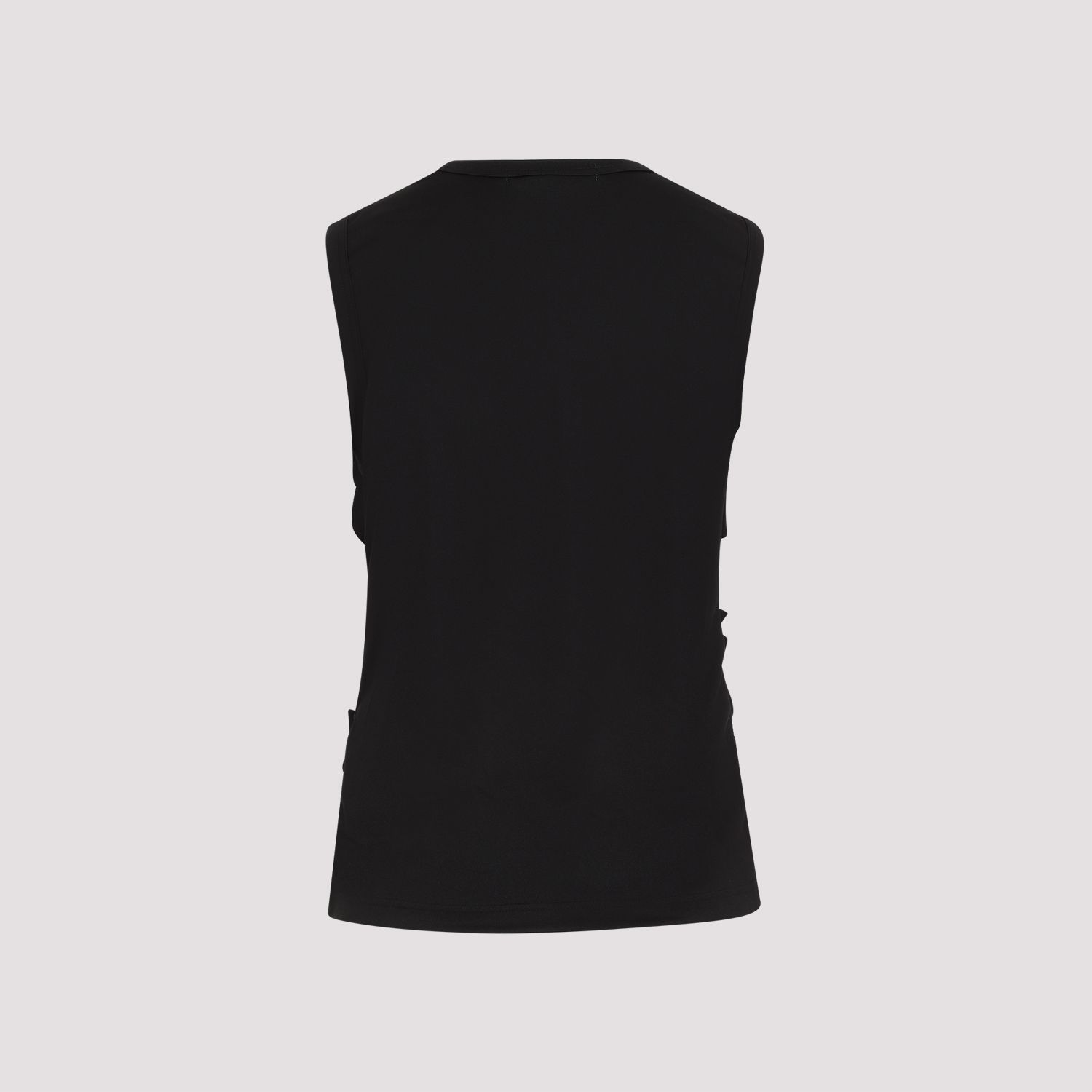 COMME DES GARÇONS  Top Senza Maniche Nero Annodato Comme des Garçons - Poliestere Italia